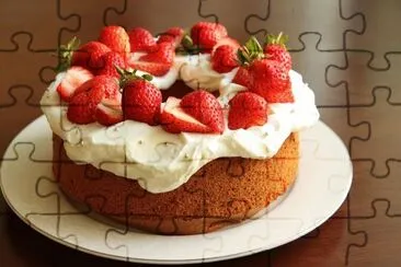 Strawberry Cake jigsaw puzzle