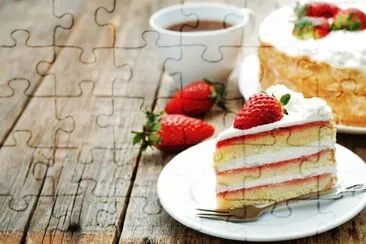פאזל של Strawberry Cake