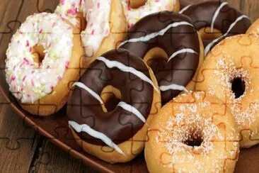 Donuts jigsaw puzzle