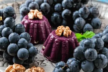 Flan Grape