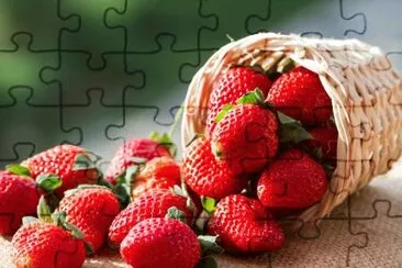 strawberry jigsaw puzzle
