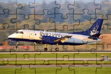 Pacific Coastal Airlines Saab 340 Canada jigsaw puzzle
