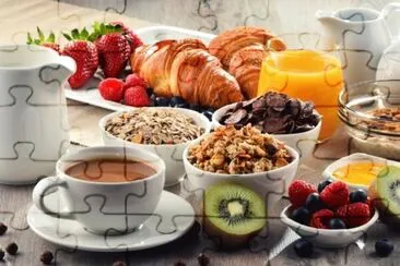 breakfast jigsaw puzzle