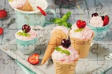 sorvete jigsaw puzzle