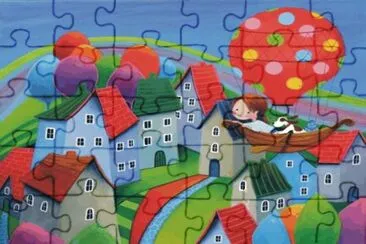 Naif Art jigsaw puzzle