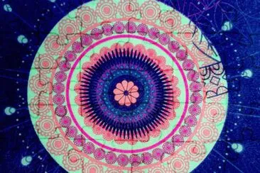 Mandala jigsaw puzzle