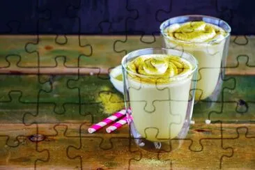 matcha jigsaw puzzle