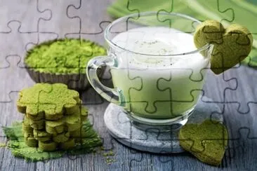 matcha jigsaw puzzle
