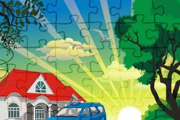 cartoon jigsaw puzzle