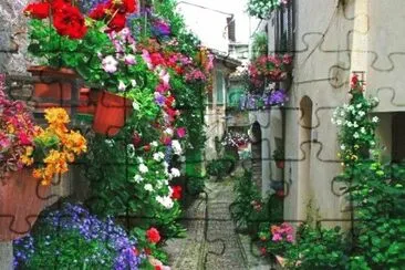 Calle en pueblecito