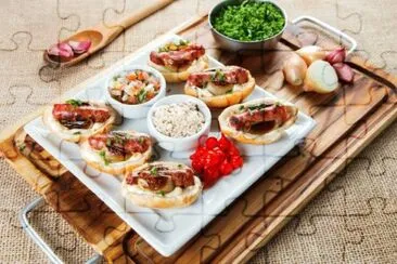 Sausage Appetizer jigsaw puzzle