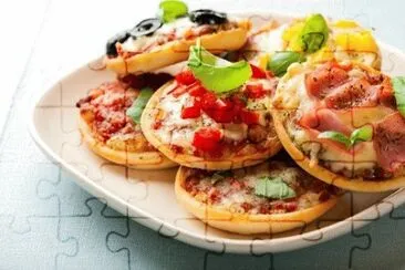 Mini Pizza jigsaw puzzle