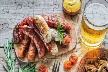 Sausage Grilled jigsaw puzzle