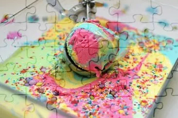 Rainbow Ice Cream jigsaw puzzle