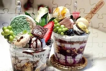 Ice cream   Sweets jigsaw puzzle