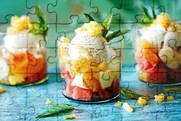 Ice Cream Fruits Salad jigsaw puzzle