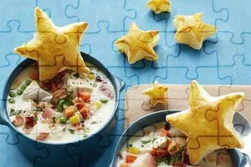 פאזל של Vegetables Soup Kids