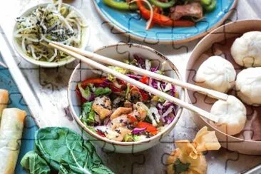 פאזל של Asian Cuisine