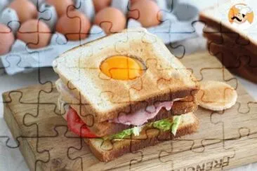 פאזל של Egg Sandwich