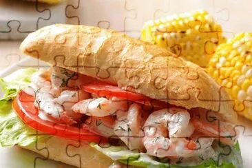 פאזל של Shrimp Sandwich