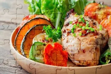 Chicken and Vegetable