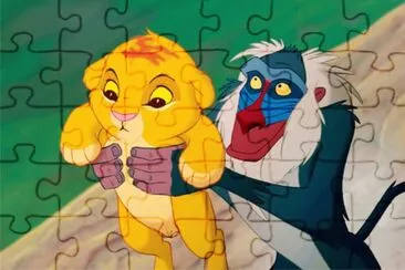 פאזל של ç…å­çŽ‹å¡é€š