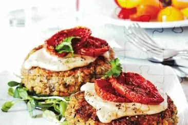 Quinoa Veggie Burger jigsaw puzzle