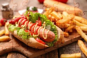 Hot Dog   Fries jigsaw puzzle