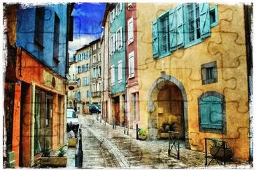Carte postale jigsaw puzzle