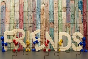 Friends jigsaw puzzle
