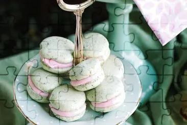 פאזל של macarons