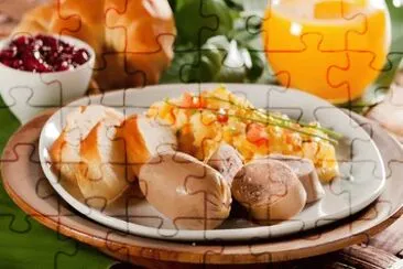 Sausage jigsaw puzzle