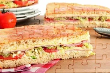 Focaccia jigsaw puzzle