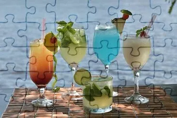 Tropical Drinks jigsaw puzzle