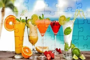 Tropical Drinks jigsaw puzzle