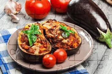 Stuffed Eggplant