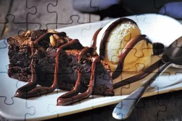 Brownie   Ice Cream jigsaw puzzle