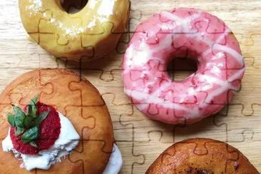 Donuts jigsaw puzzle