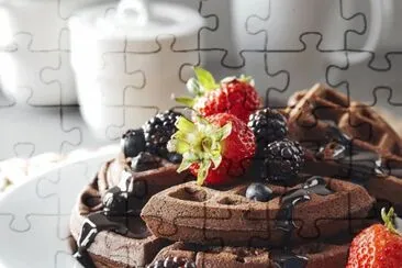 פאזל של Chocolate Waffle