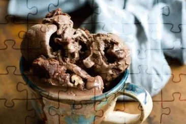 Chocolate Brownie Ice cream jigsaw puzzle