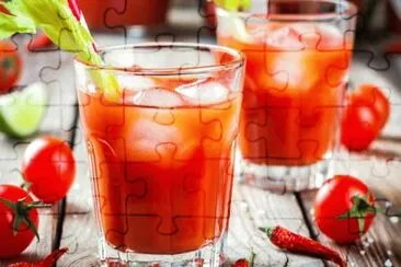 פאזל של Tomato Juice