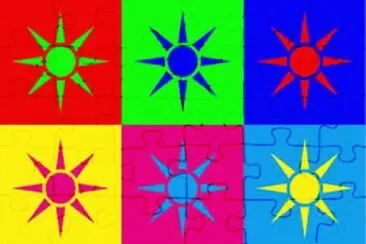 draw jigsaw puzzle
