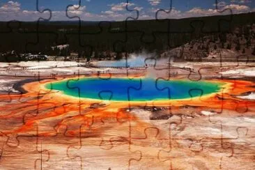 Gran Prismatic Spring jigsaw puzzle