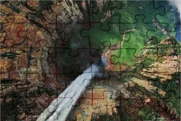 Waterfall jigsaw puzzle