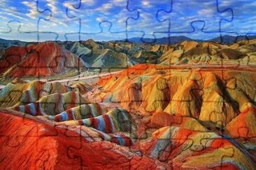 Mountain China jigsaw puzzle