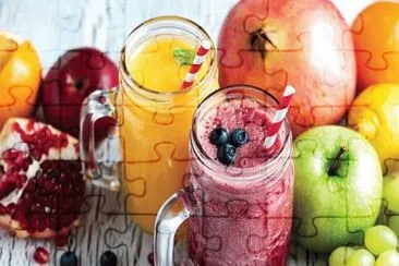 פאזל של Fruits Juice