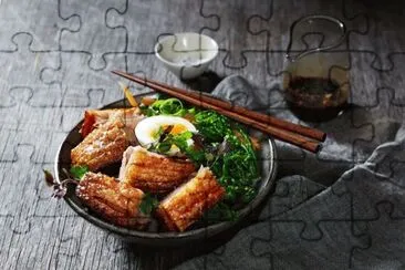 Kari Kari Buta Salad jigsaw puzzle