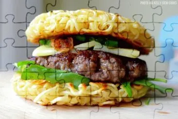 Lamen Burger jigsaw puzzle