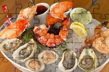 Mix Seafood jigsaw puzzle