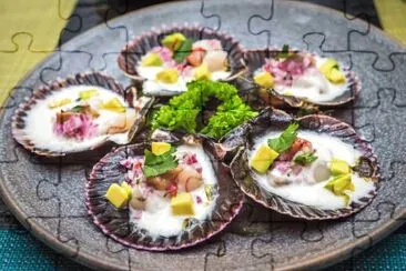 Oyster jigsaw puzzle